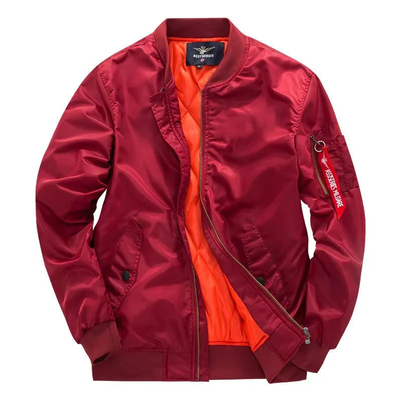 Classic Weather-Resistant Bomber Jacket 3