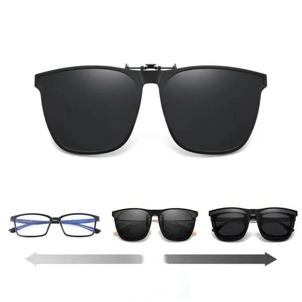 Polarized UV400 Clip-On Sunglasses