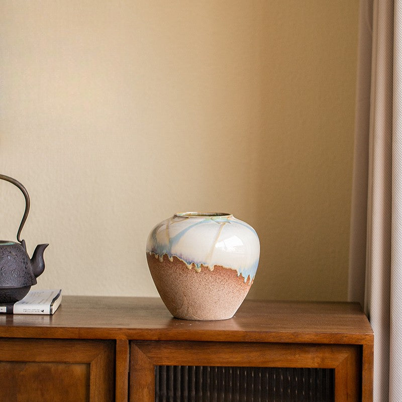 Coastal Ceramic Flower Vase 0