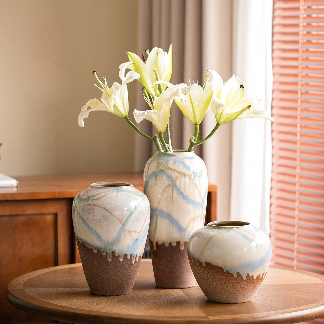 Coastal Ceramic Flower Vase 1