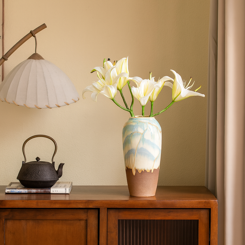 Coastal Ceramic Flower Vase 3