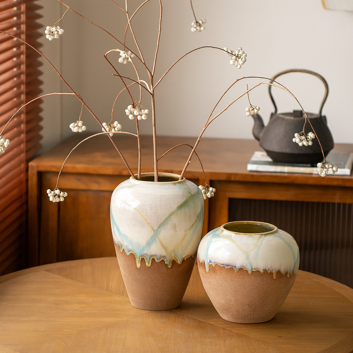 Coastal Ceramic Flower Vase 4
