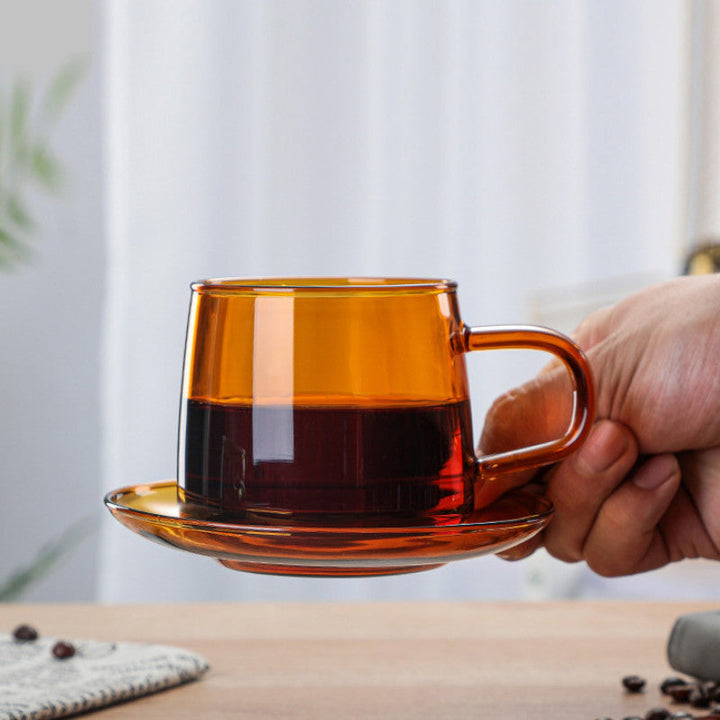 Colorful Borosilicate Glass Cup Set 2