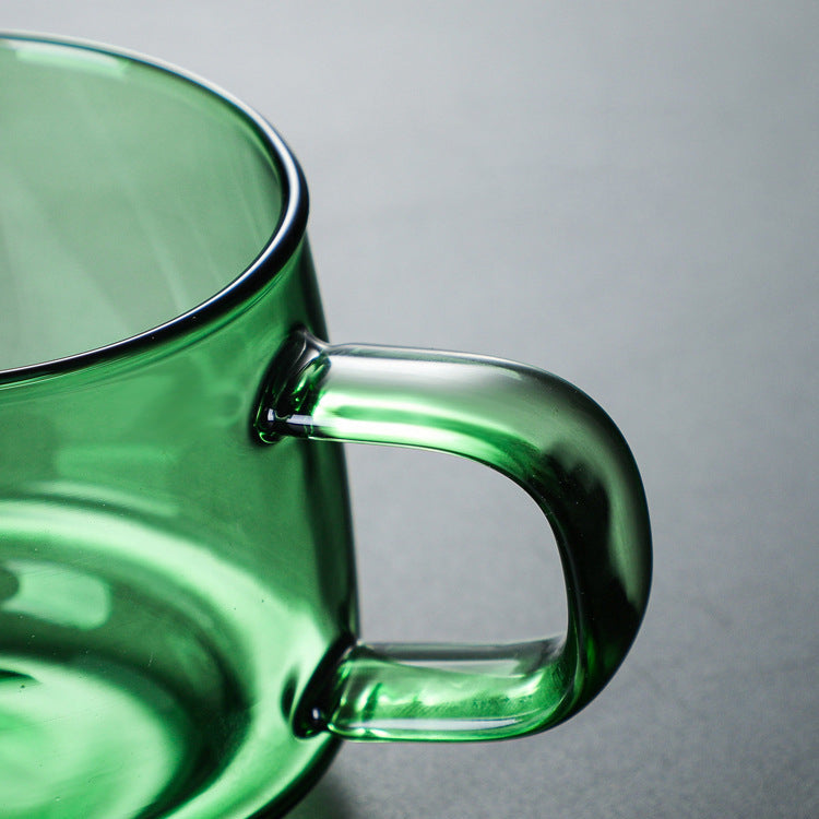 Colorful Borosilicate Glass Cup Set 4