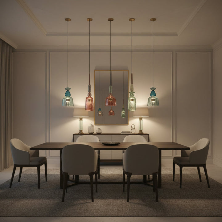 Colorful Glass Pendant Light 1
