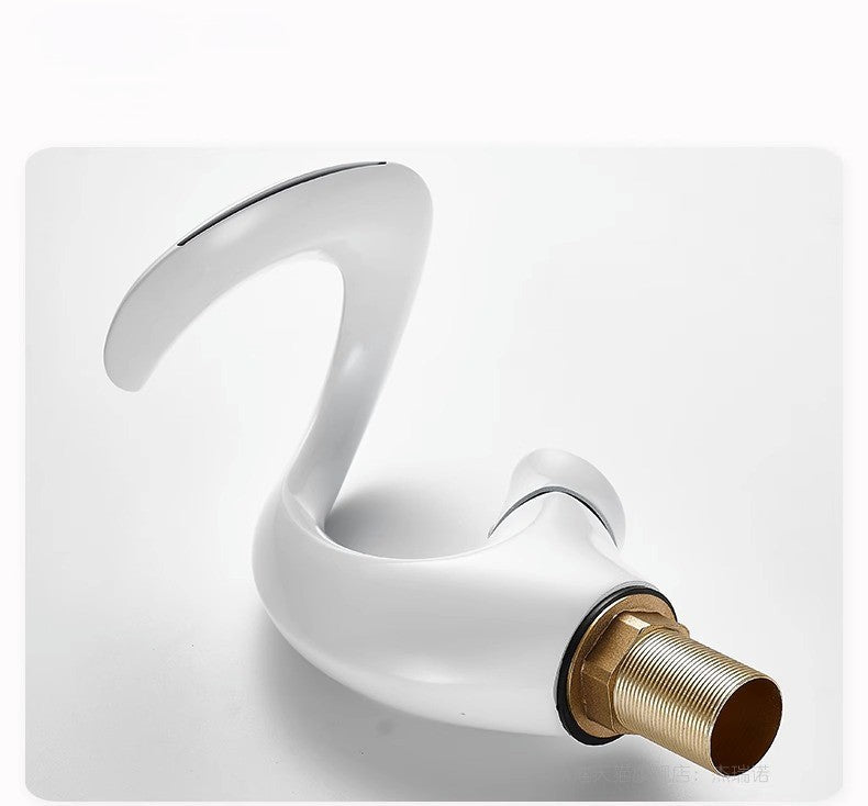 Sleek Modern Waterfall Bathroom Faucet