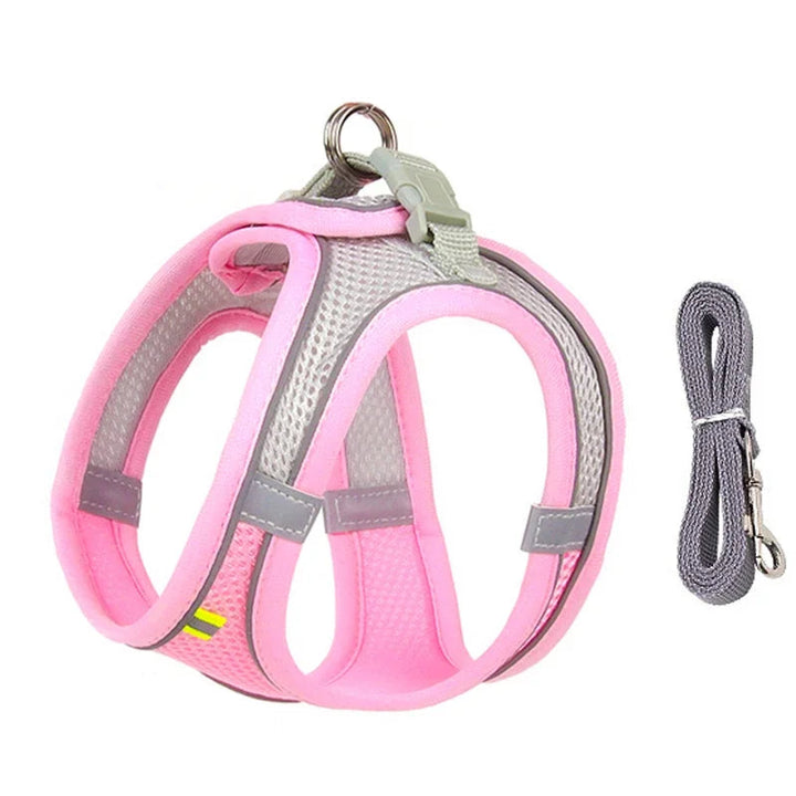 Comfortable Adjustable Dog Harness Leash Set 10