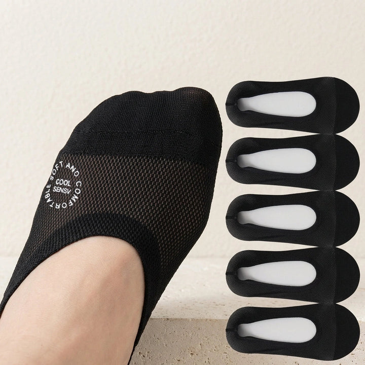 Comfortable Cotton No-Show Socks 3
