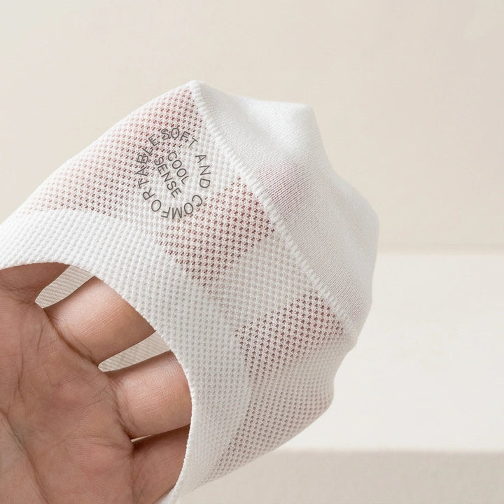 Comfortable Cotton No-Show Socks 5