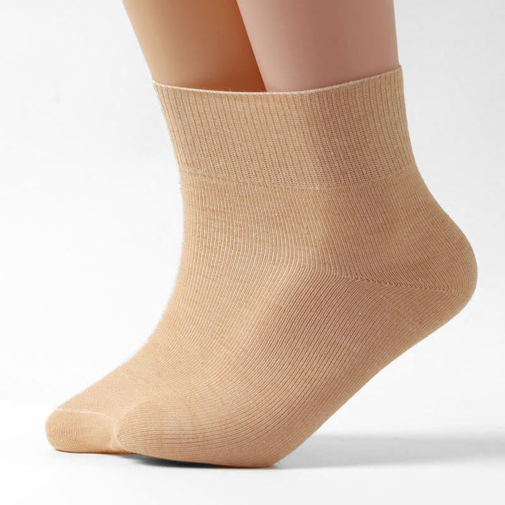 Comfortable Cotton Quarter Socks 12