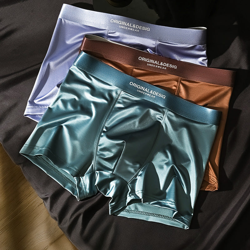 Comfortable Ice Silk Men's Briefs 0