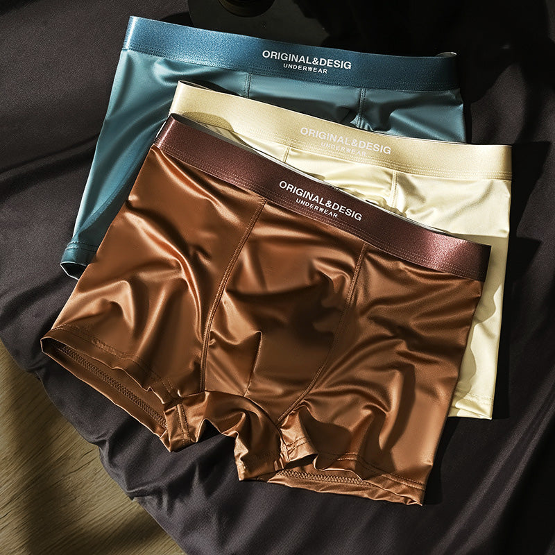 Comfortable Ice Silk Men's Briefs 1