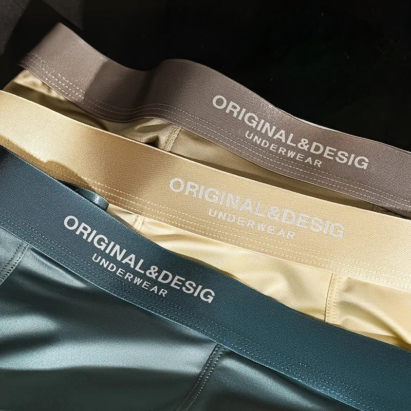 Comfortable Ice Silk Men's Briefs 6