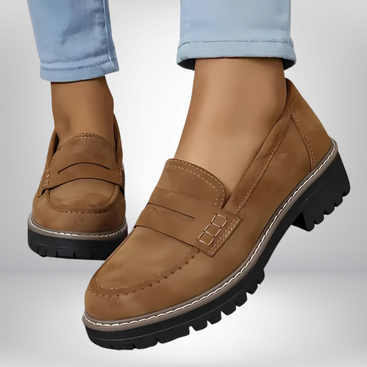 Comfortable Leather Loafers for Women 2