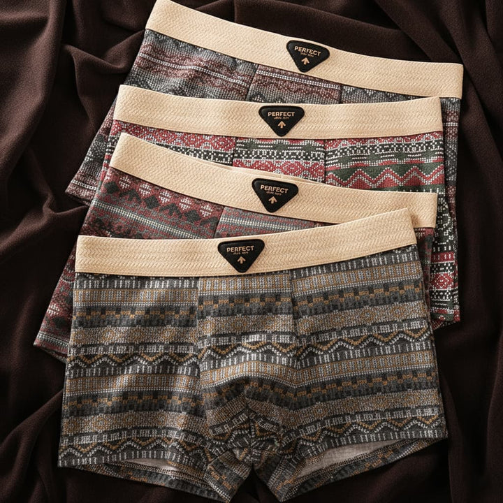 Comfortable Organic Cotton Boxer Briefs 0