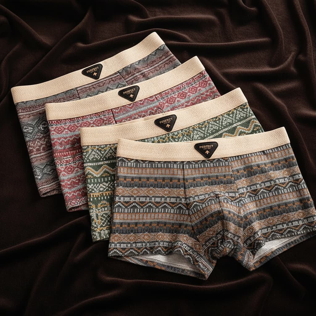 Comfortable Organic Cotton Boxer Briefs 1