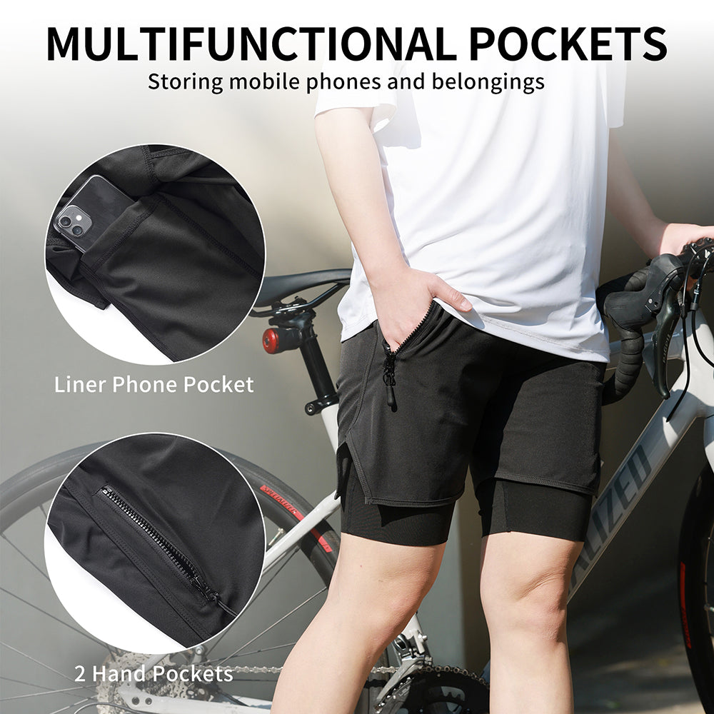 Comfortable Padded Bike Shorts 4
