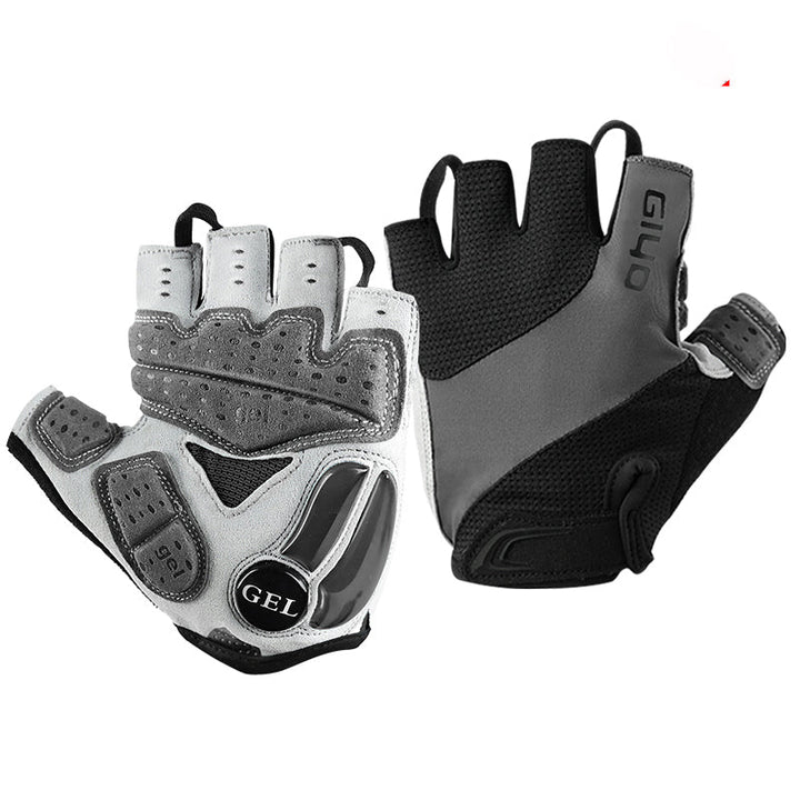 Comfortable Silicone-Padded Bike Gloves 0