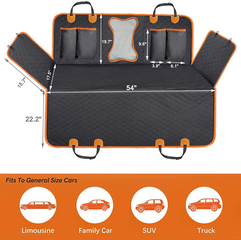 Comforting Waterproof Dog Seat Cover 3