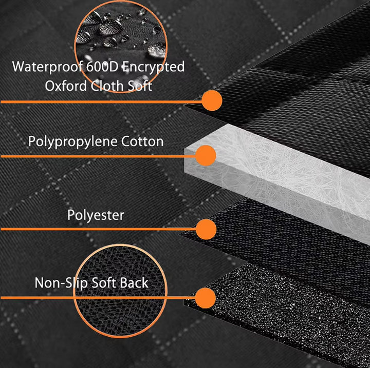 Comforting Waterproof Dog Seat Cover 4