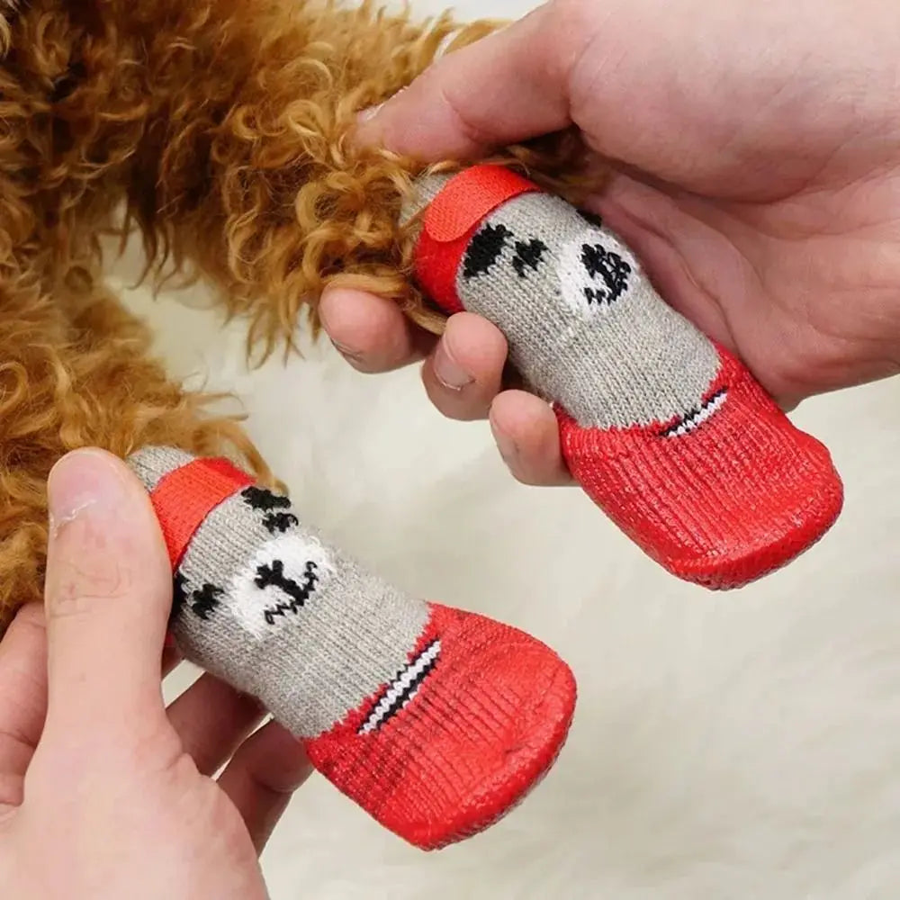 Comforting Waterproof Dog Socks 2