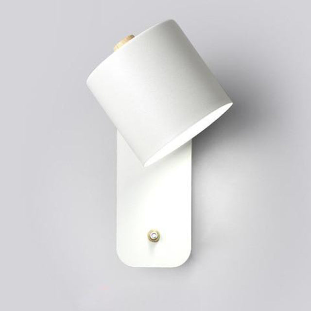 Contemporary Metal Bedside Lamp 0