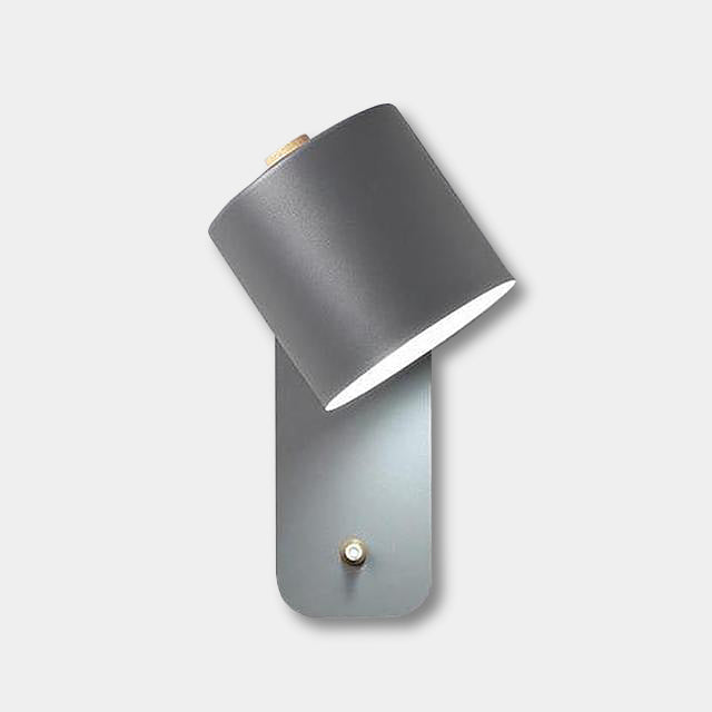 Contemporary Metal Bedside Lamp 1