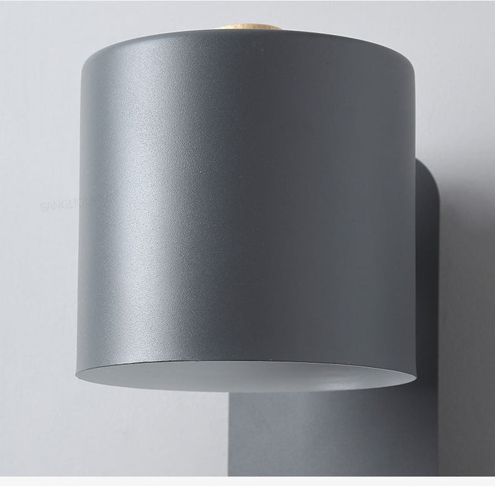 Contemporary Metal Bedside Lamp 4