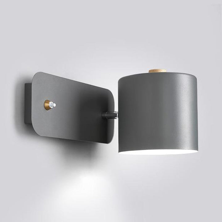 Contemporary Metal Bedside Lamp 5
