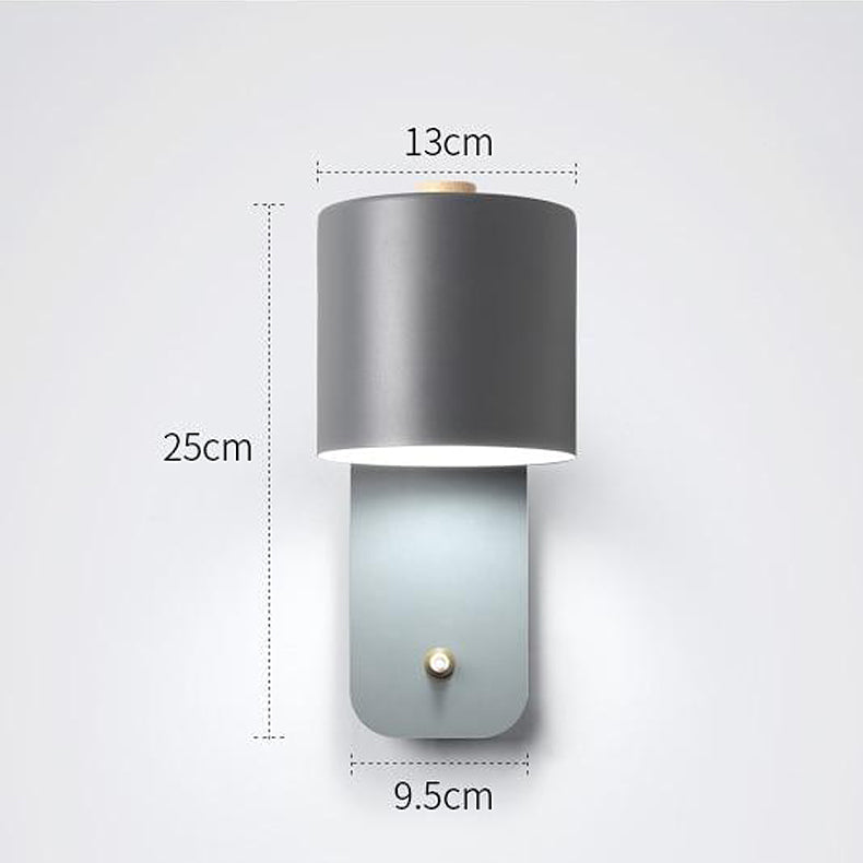 Contemporary Metal Bedside Lamp 7