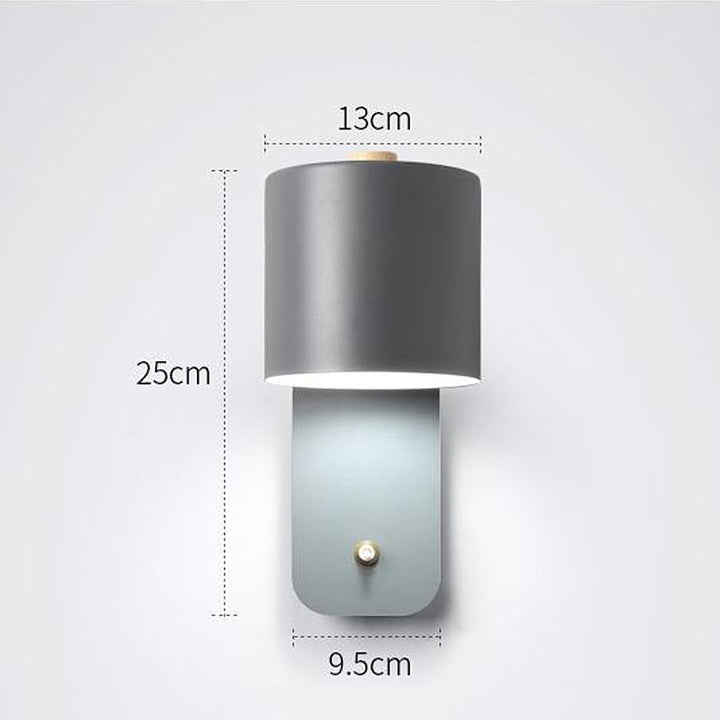 Contemporary Metal Bedside Lamp 7