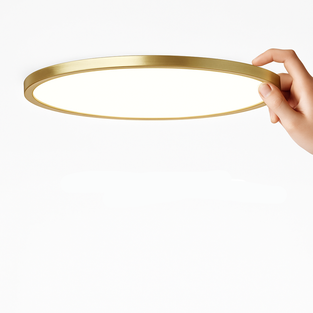 Copper LED Ceiling Light 0