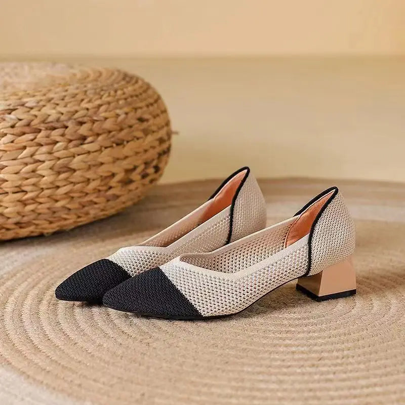 Cotton Knit Heels 4