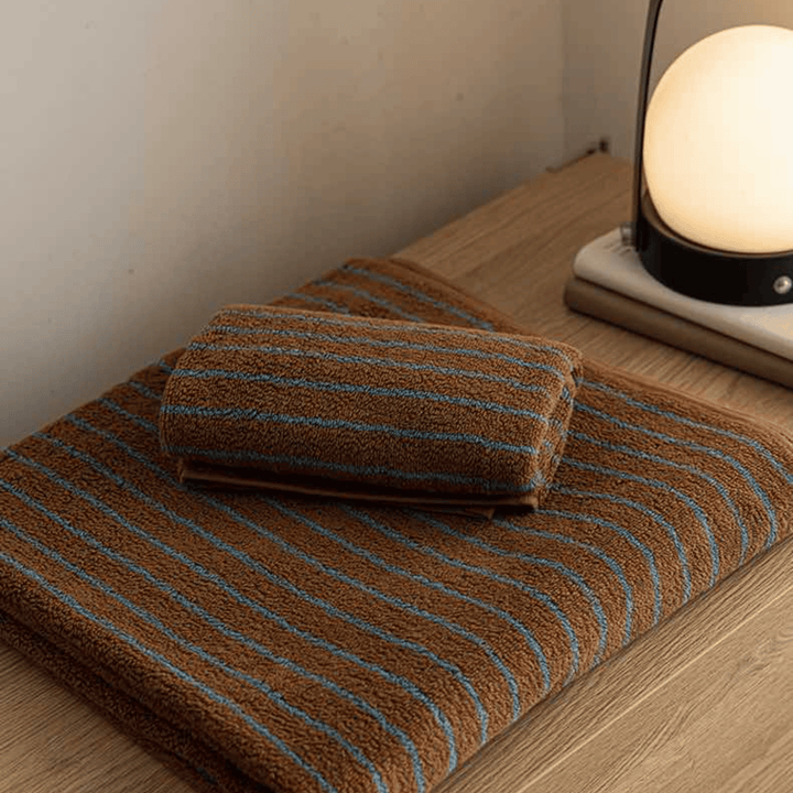Cotton Striped Bath Towel 5