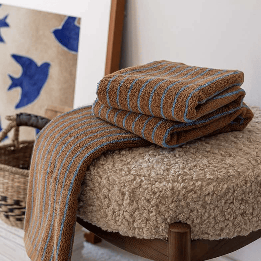 Cotton Striped Bath Towel 6