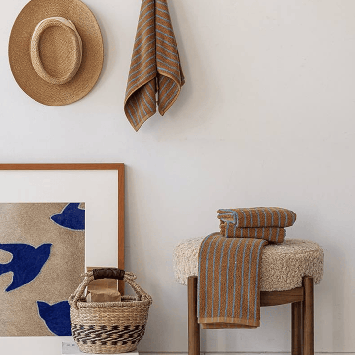 Cotton Striped Bath Towel 7