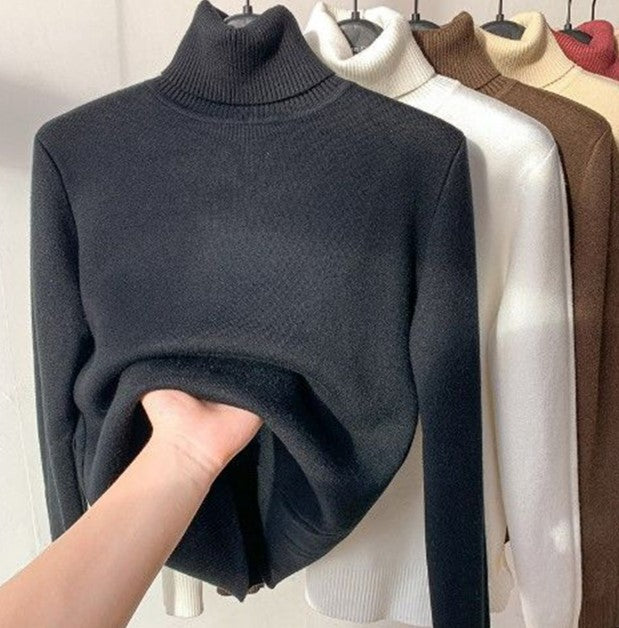 Cozy Alpaca Wool Turtleneck Sweater 3