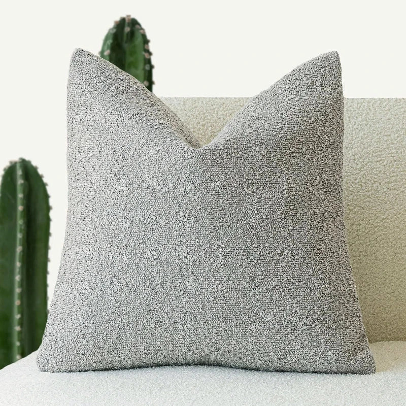 Cozy Boucle Couch Cushion Cover 6