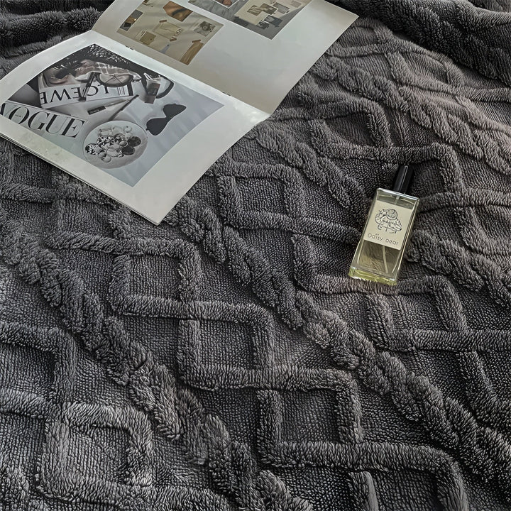 Cozy Cashmere Fleece Blanket 1