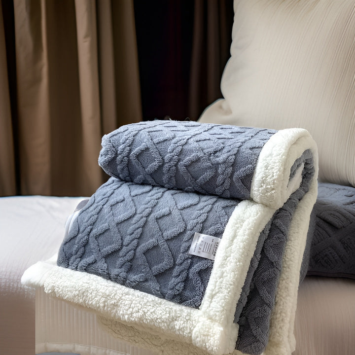 Cozy Cashmere Fleece Blanket 10