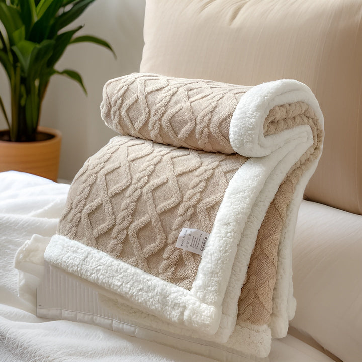Cozy Cashmere Fleece Blanket 11