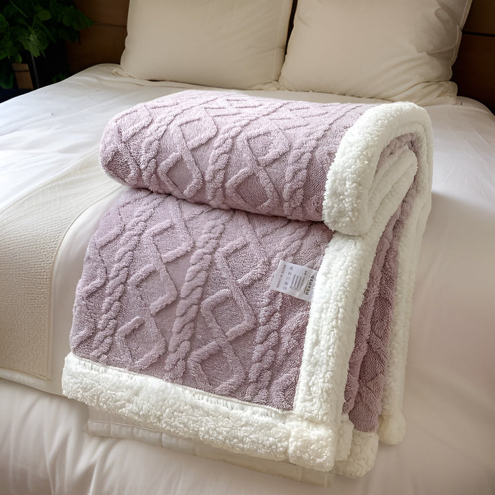 Cozy Cashmere Fleece Blanket 13