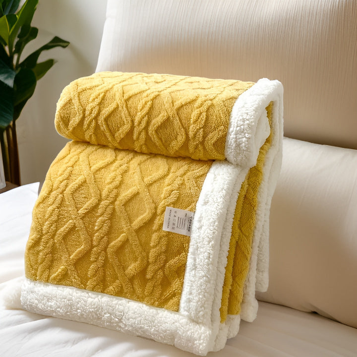 Cozy Cashmere Fleece Blanket 9