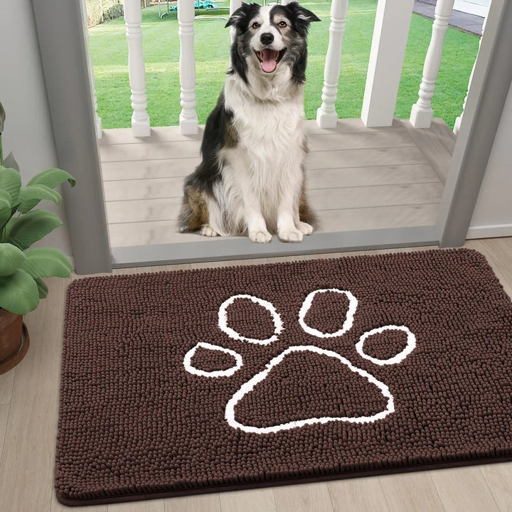 Cozy Chenille Welcome Mat 2