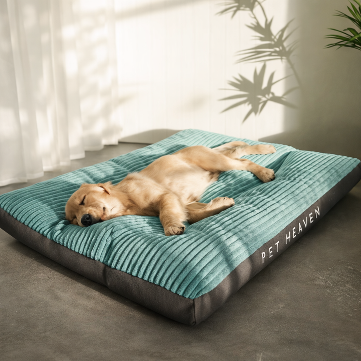 Cozy Corduroy Dog Bed 0