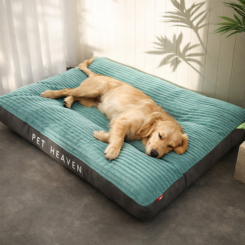Cozy Corduroy Dog Bed 1