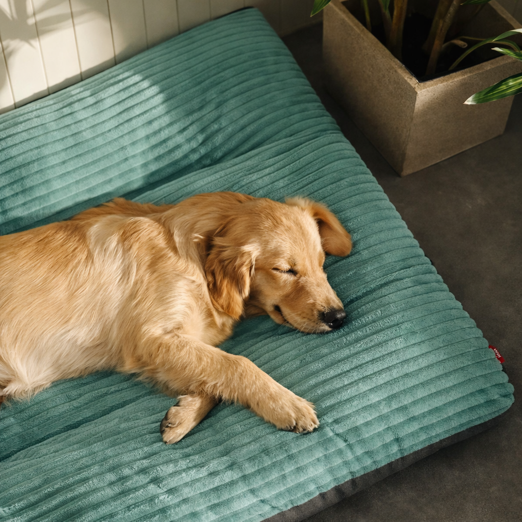 Cozy Corduroy Dog Bed 2