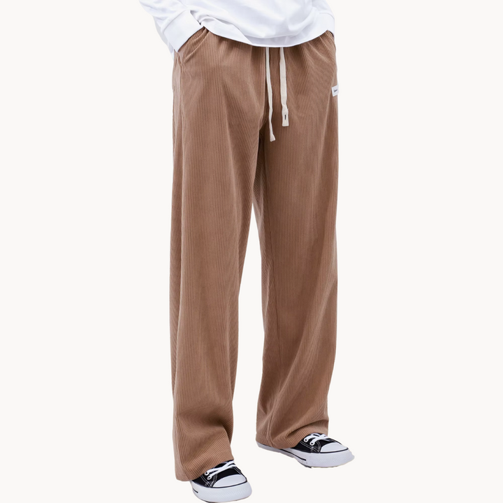 Cozy Corduroy Straight-Leg Pants 11