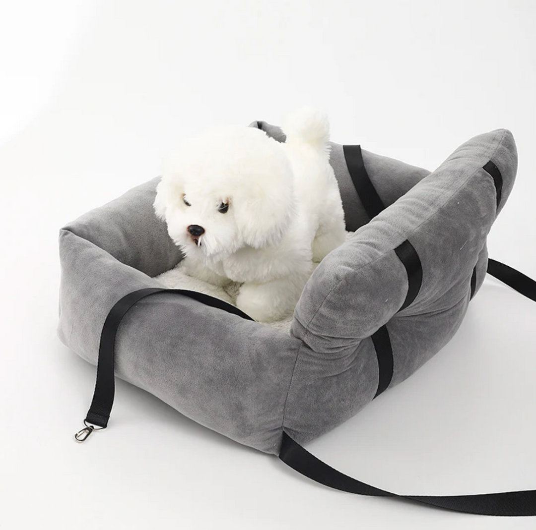 Cozy Elevated Dog Car Seat 4