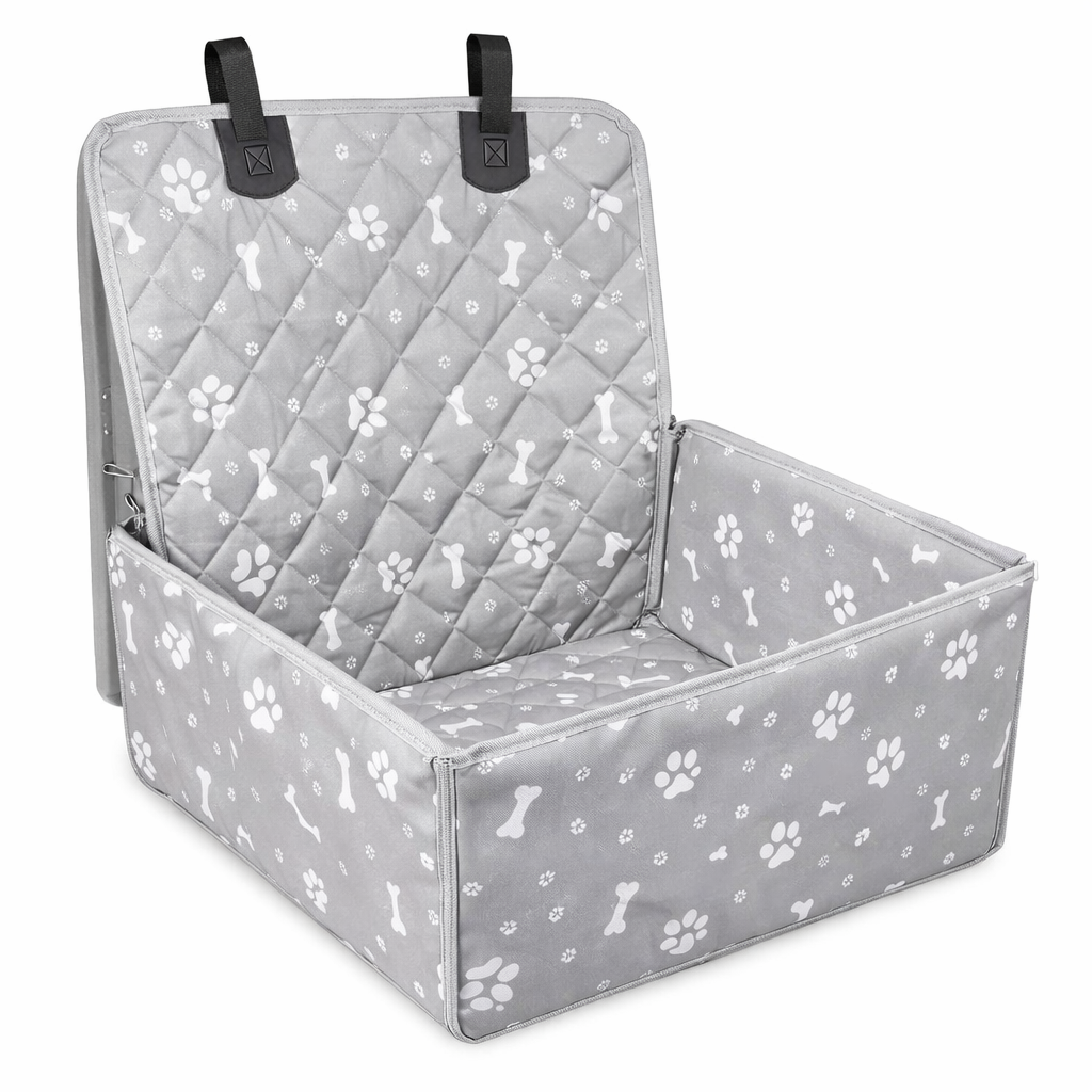 Cozy Fabric Dog Car Seat 11